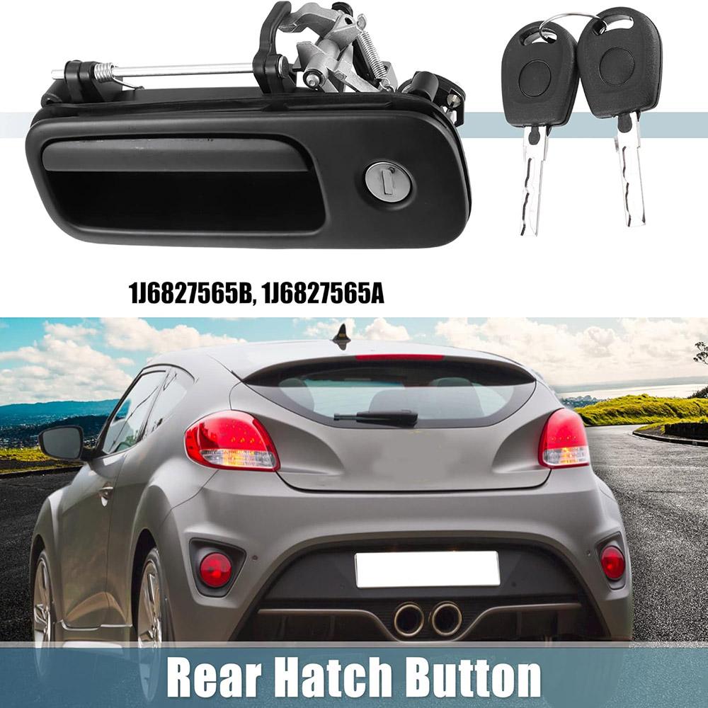 1J6827565A Trunk Switch Boot Tailgate Handle with Lock for VW Golf VW Transporter