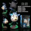 My Neighbor Totoro Figure 19cm Studio Ghibli Totoro Umbrella Scene Pvc Collectible Model Doll Toy