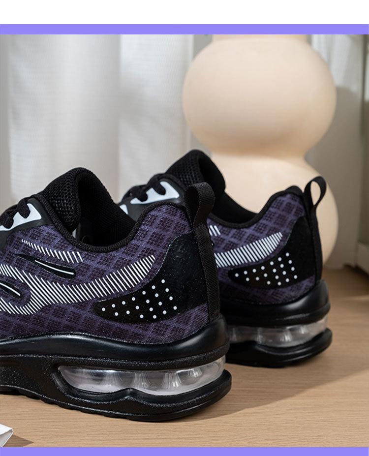 Women's Plus Size Mesh Breathable Running Shoes - Spring/Summer Casual Air Cushion Jogging Footwear