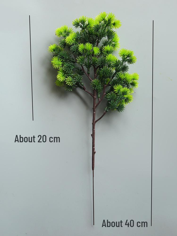 Pine Needle Juniper Artificial Bonsai with Dried and Plastic Pine Leaves