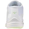 Mizuno Lightning Select Mid Sneakers Mesh White/Aqua Gray/Ambrosia