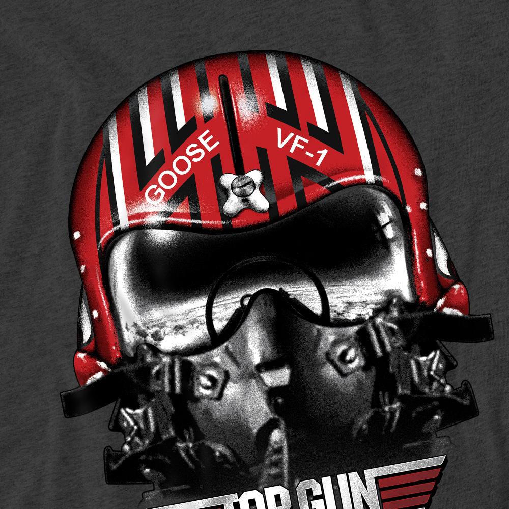 Top Gun Unisexové dospělé tričko s helmou husy