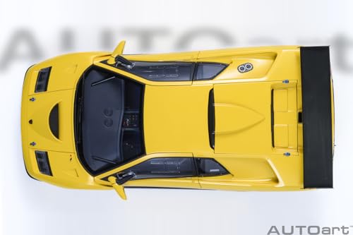 AUTOart 1/18 Scale Lamborghini Diablo GTR (Yellow) Finished Product 79138