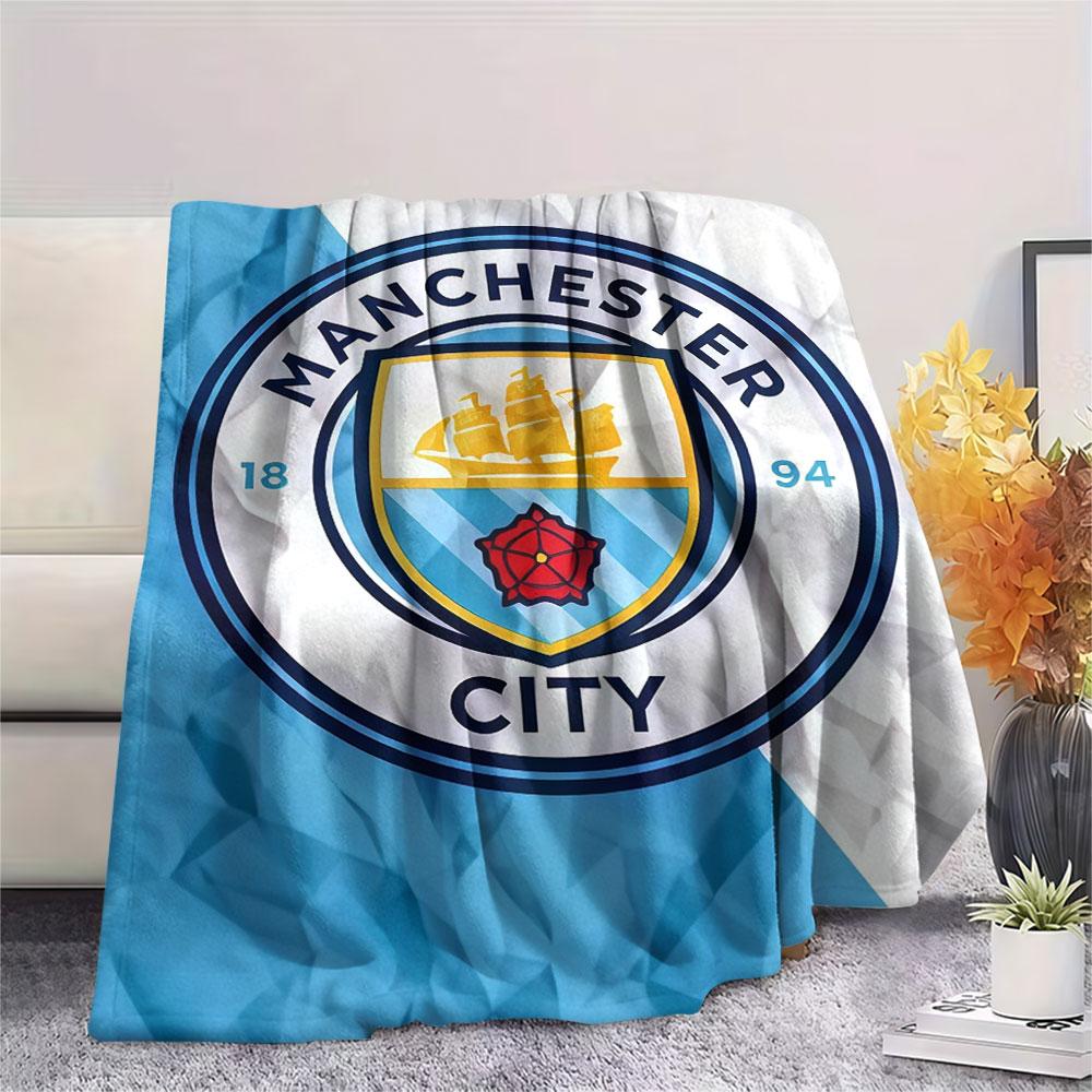 Fearless MCFC Crew Blanket, High quality Comfortable for All Seasons, Home Decor, Warmth and Comfort