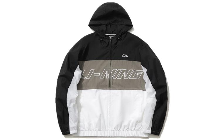 Мужская куртка Li Ning Черная Мультицветная AFDR189-2 M