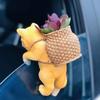 Fish Tank Landscaping Cute Basket Cat Decoration Fish Tank Creative Basket Cat Ornaments