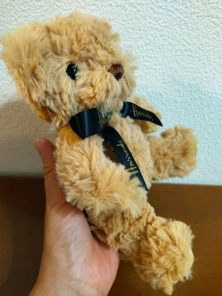 [USED] Harrods Jacob Teddy Bear, 16cm (Anonymous Shipping)