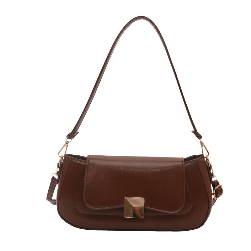 Bag women's new shoulder crossbody small square bag underarm bag change bag high-end bag tide
