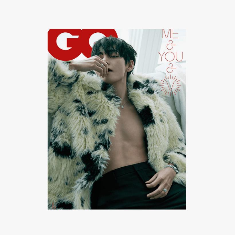 GQ Korea Magazine February BTS V Cover