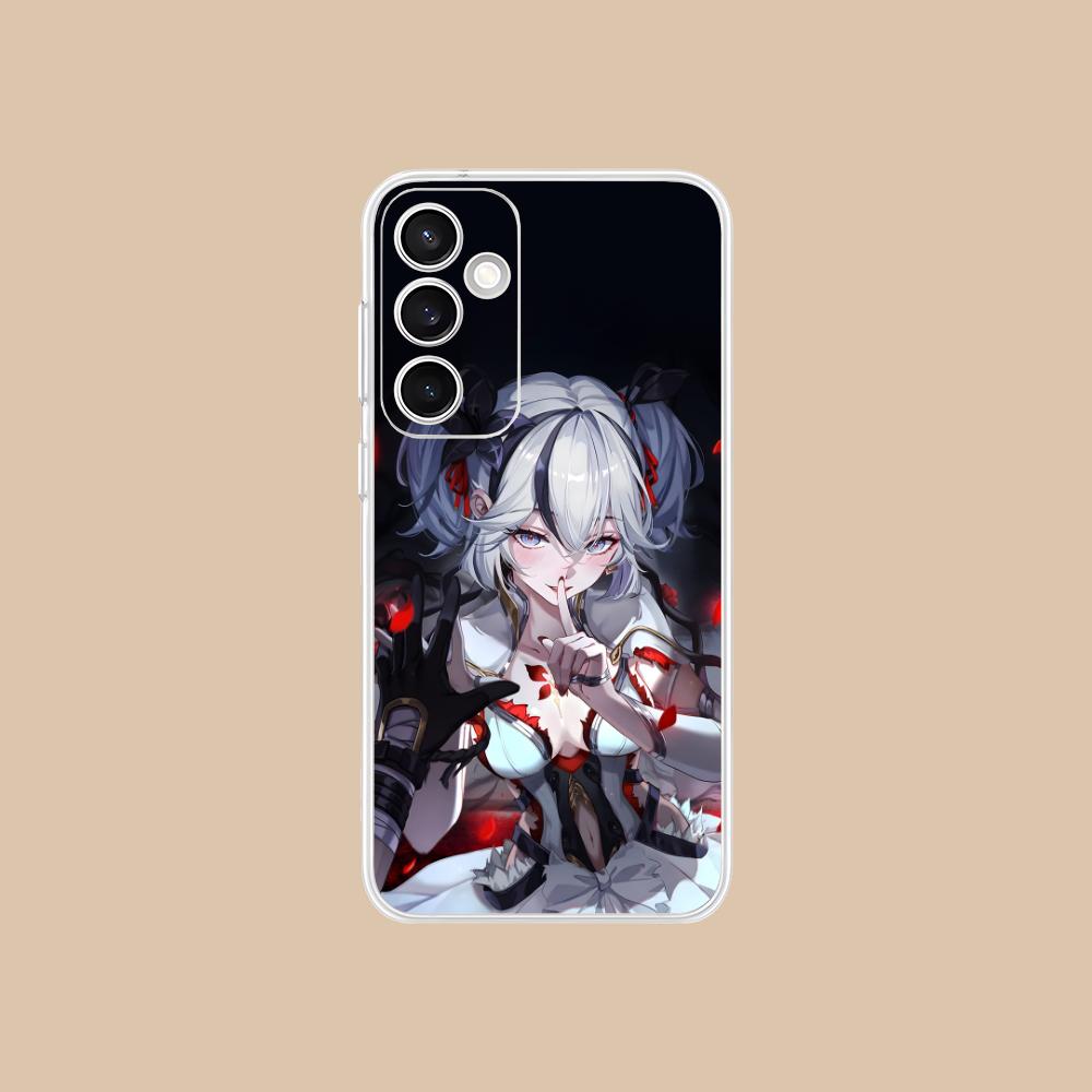 Wuthering Waves Camellya Phone Case for Samsung Galaxy S25 S24 S23 S22 S21Plus FE Ultra Clear Colorful Cover Cellphones Pretty