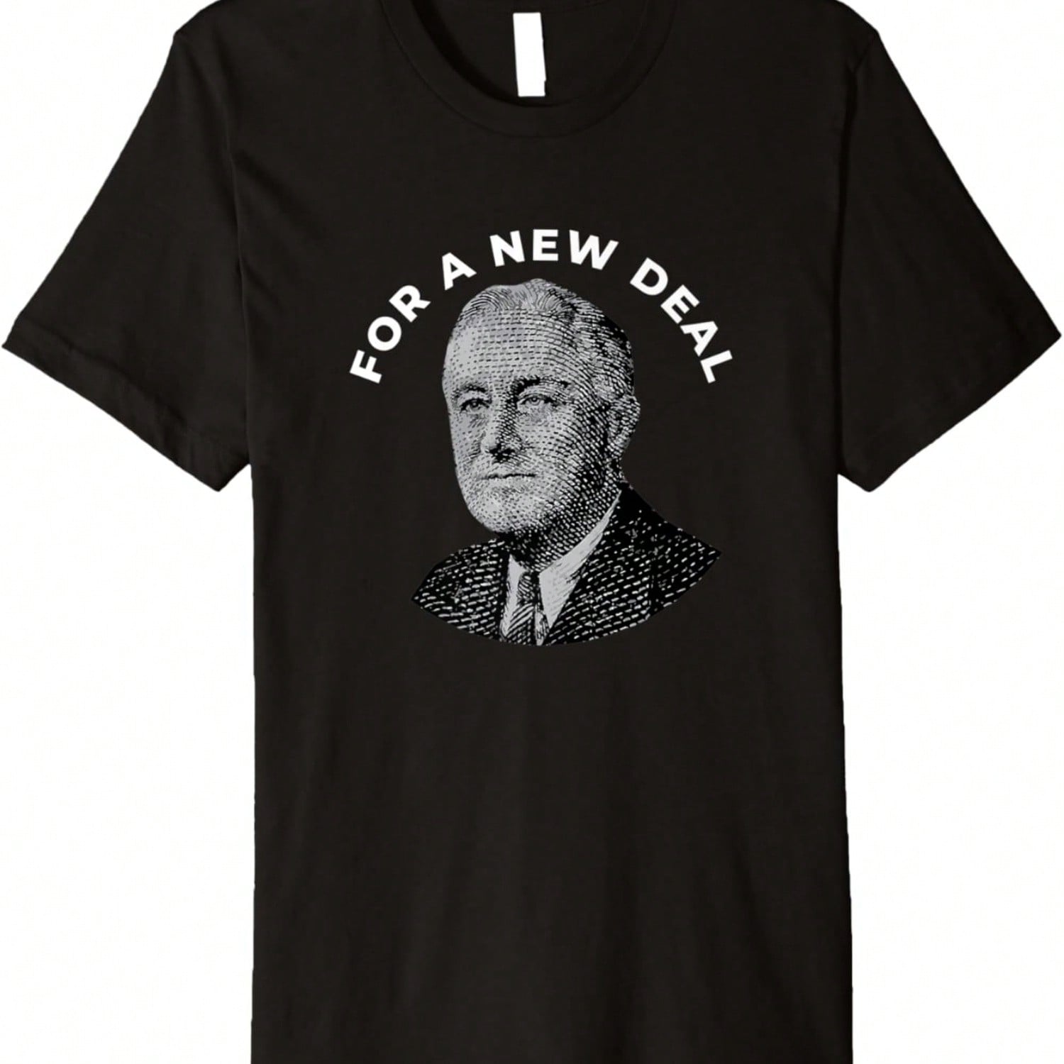 FDR New Democrat Franklin Delano Roosevelt New Premium T-Shirt S разноцветный