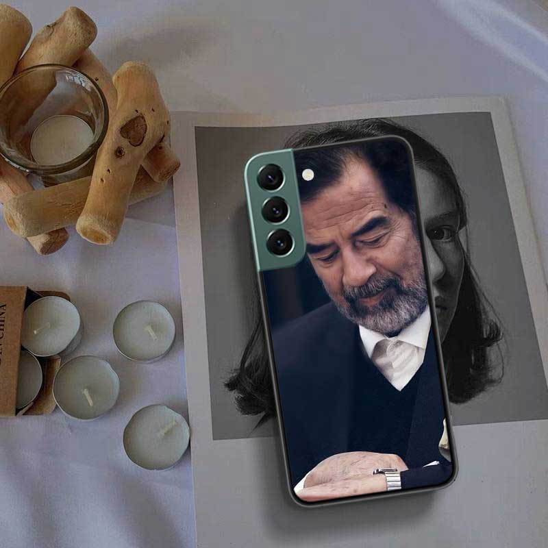 Etui Fashion Saddam Hussein Iraq Arabic Phone Case For Samsung Galaxy S22 S25 Ultra S21 S10 Plus S26 Edge S20 S23 S24 FE Cov