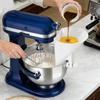 Spill-Proof Stand Mixer Funnel Precise Pouring Mixing Bowl Kitchen Aid  Baking Accessory