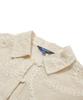 PENFIELD 3D Crochet Patch Half Shirt Beige_Fs2Wr30F