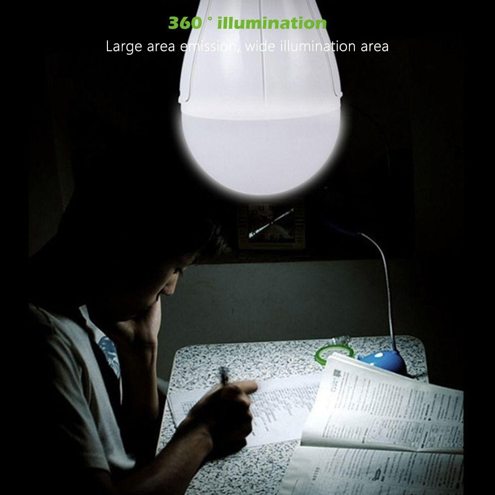 New Flicker-Free LED Bulb Light Portable 20W Emergency Bulb Courtyard Outdoor Bulb Power Failure Emergency