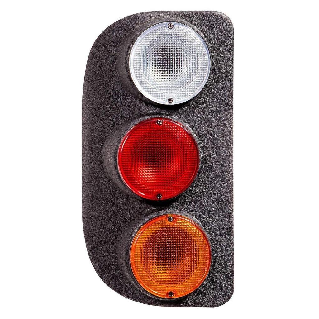 APSMOTIV Rund Form Bakre Bakljus Linsset för Ape, City, Delux, Mahindra, Piaggio, Bajaj, Atul, Tuk Tuk (Netto)