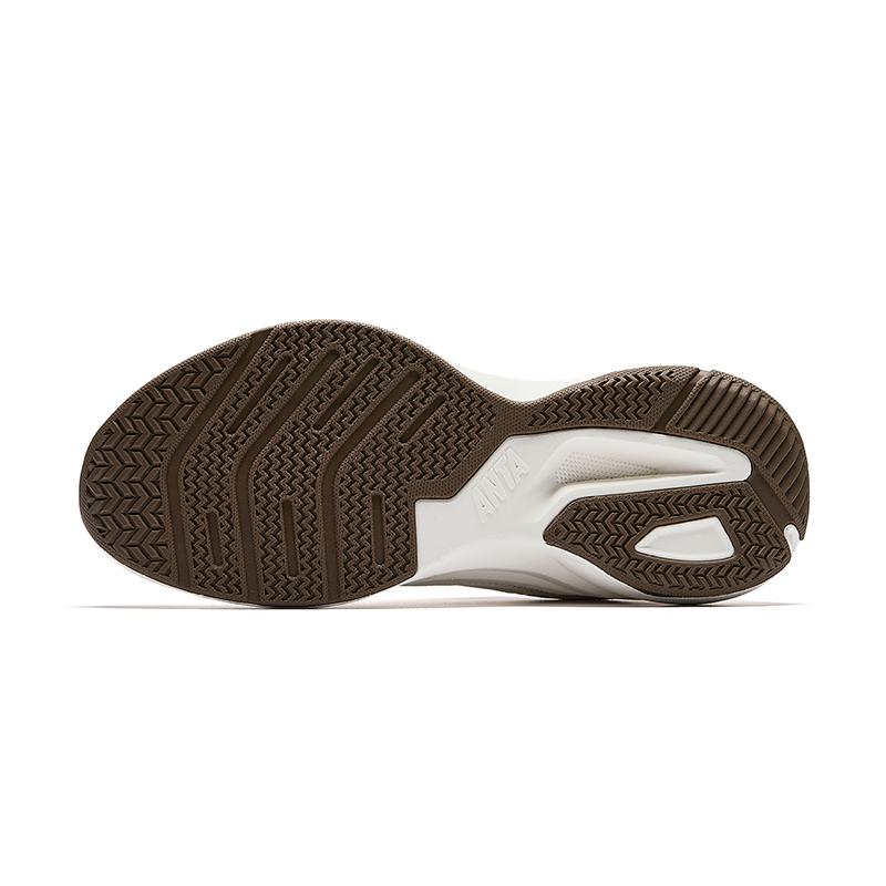 New Anta ACE 2.0 Height Increasing Abrasion Resistant Lightweight Slip Resistant Low Top Casual Shoes Women's White Red 922538802-6