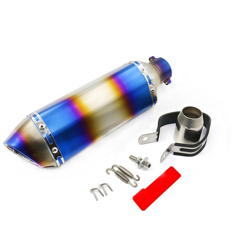 Universal 51MM Motorcycle Exhaust Pipe Muffler Scooter DB Killer pitbike escape moto piaggio cafe racer for pcx msx 150 duke 125