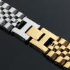 Titanium Steel Men's Strap Bracelet Niche Simple Stainless Steel Watch Chain Versatile Retro Jewelry