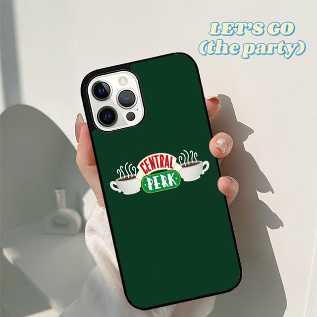 

Autumu Friends TV Show Central Perk Phone Case Cover for iPhone 17 Air 16 16e 15 12 11 13 14 Pro Max Plus Coque iPhone 12pro max
