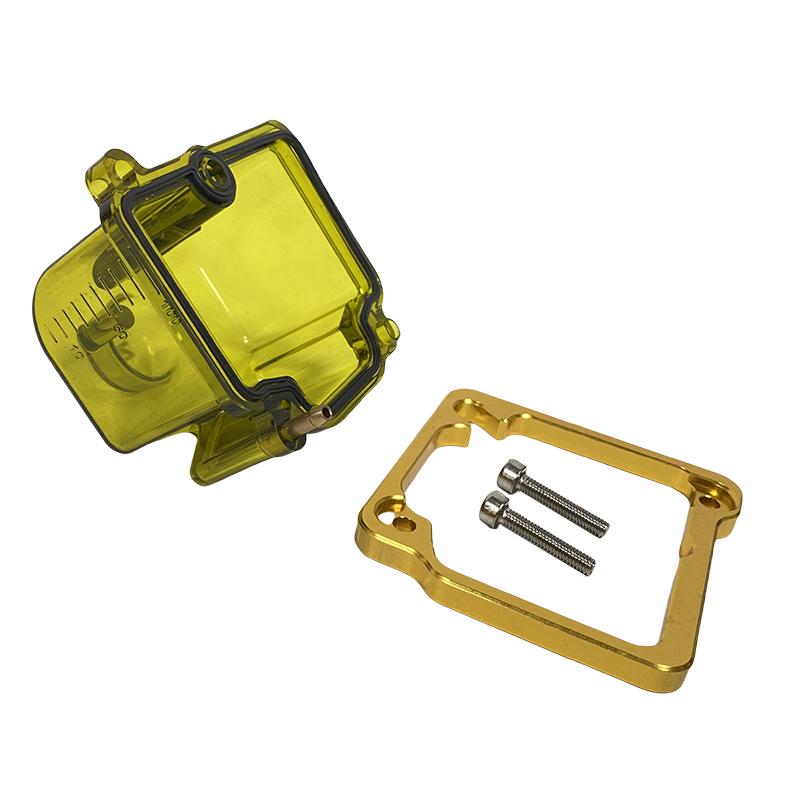 Motorcycle Transparent Carburetor Clear Bottom Float Bowl Oil Cup For PWK Keihin PJ PE PZ KSR EVO VM22 PHBG Carburetor