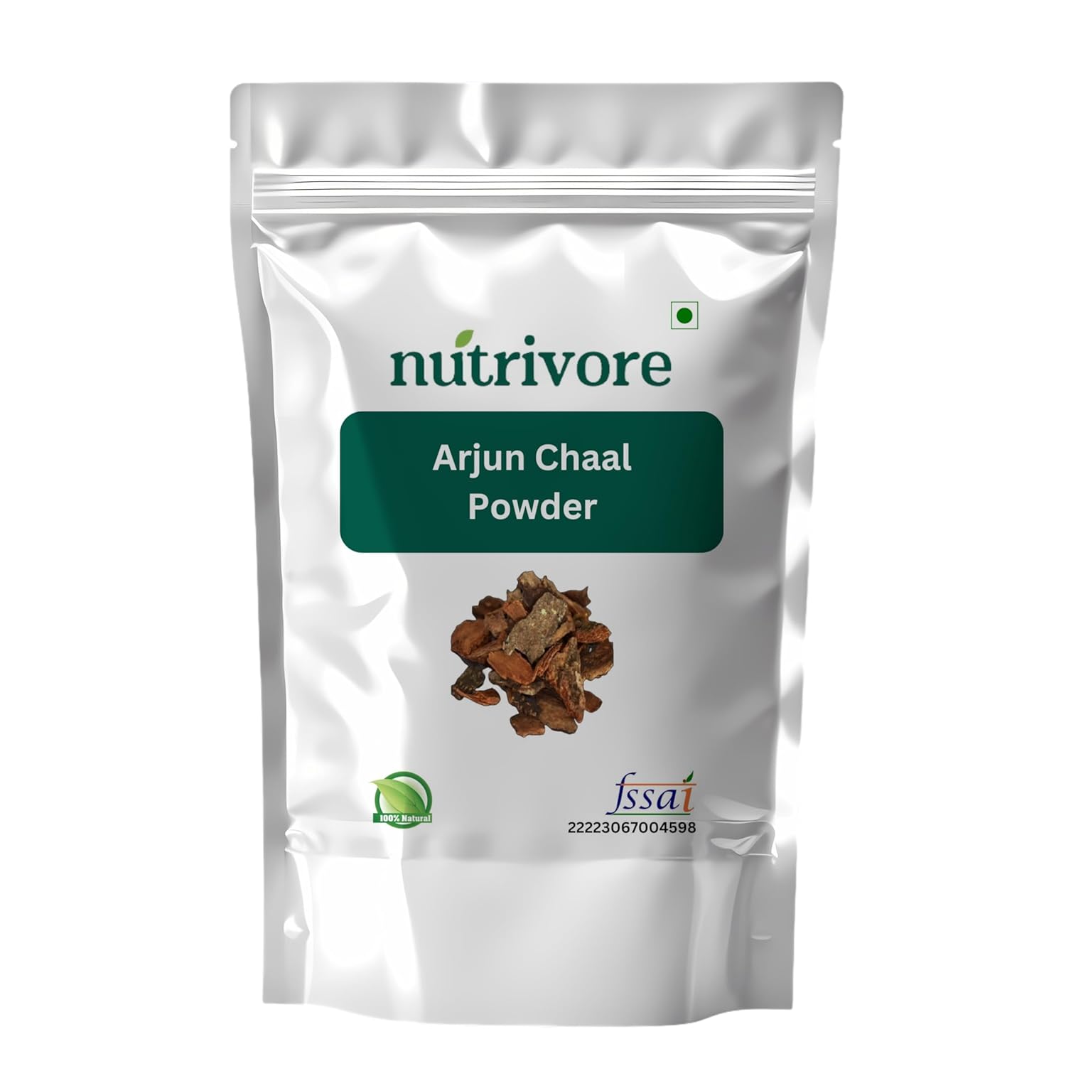 

Nutrivore Arjun Chaal Powder 100% Natural & Pure Herbal Arjun Ki Chaal Powder | 200gm 0.4lbs