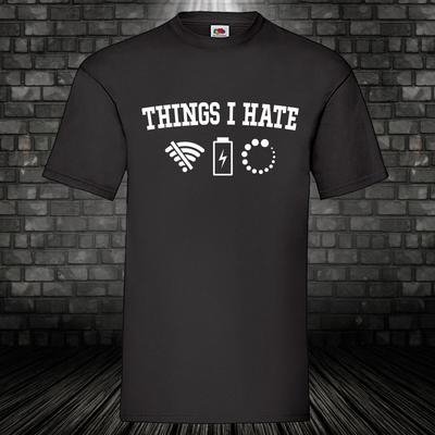 WiFi Low Battery Shirt Computer T-Shirt Black Funshirt Nerd Fun Mobile Phone S-5XL