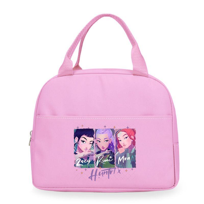 Модная Kpop Сумка для ланча Witch Hunt Team, Милая и Портативная Сумка для ланча для детей