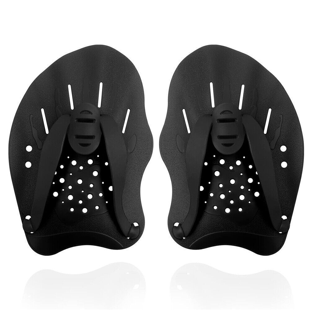 Aquatic Gloves Webbed Swimming Training Hand Paddles Water Swim Training Paddle