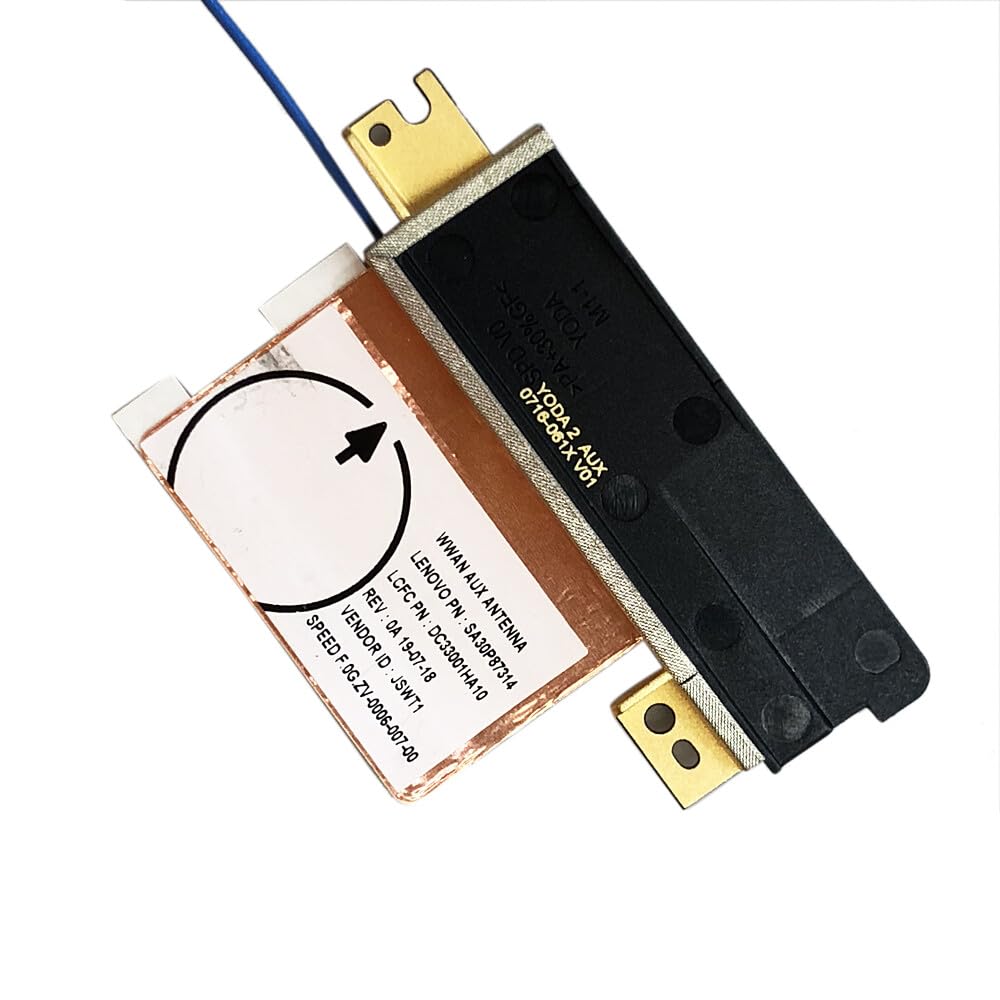 HSSDTECH WWAN WIFI Antennkabel för Lenovo ThinkPad X1 Carbon 6:e generationen 20KH 20KG 01YR425 01YR426 DC33001HA00 DC33001HA10 WiFi Antennkabel
