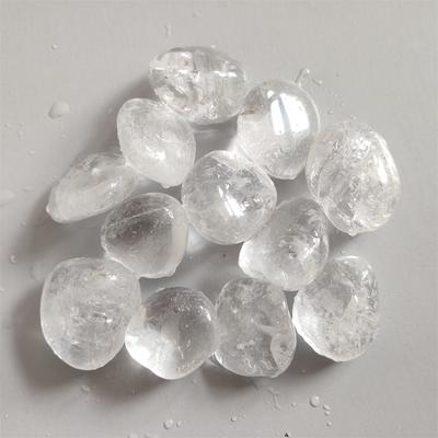 Natural Beautiful Polished White Quartz Crystal Feng Shui Home Decor Healing Energy Stone for Meditation Collector Display