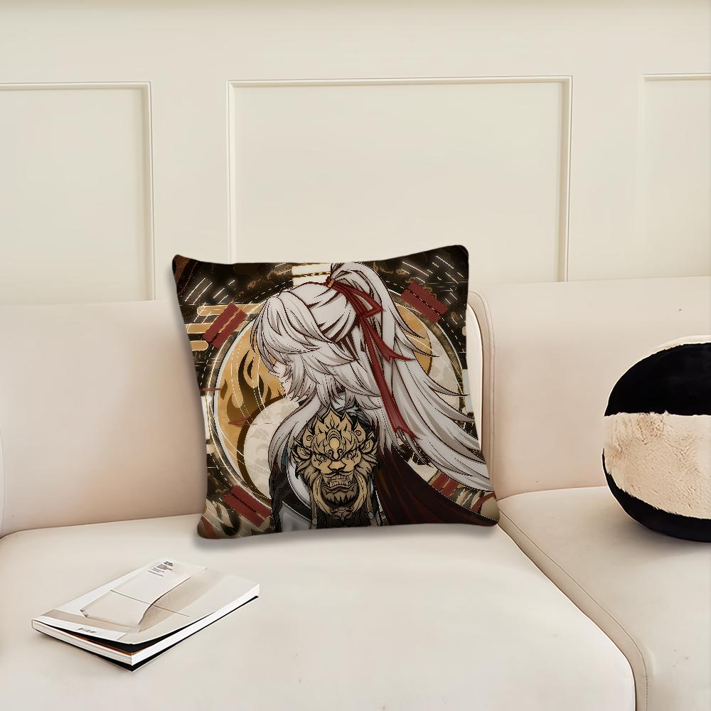 Honkai Star Rail cool c Game cushion cover Pillow Cover Decoration Room Home Sofa living Office Car Nordic Simplicity