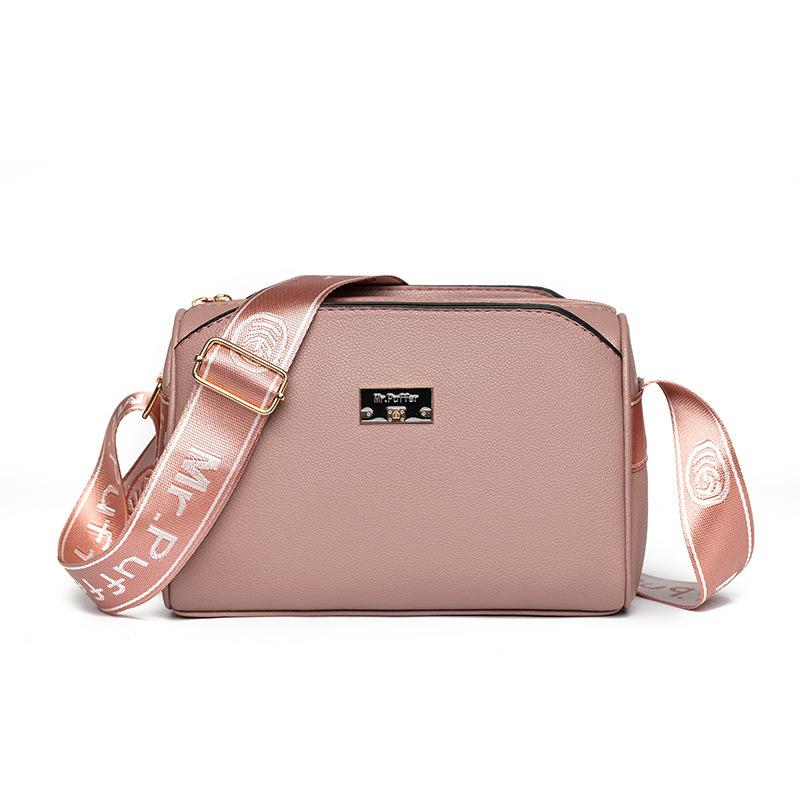 New Spring and Summer Pillow Bag Wide Shoulder Strap One Shoulder Cross Span Bag
