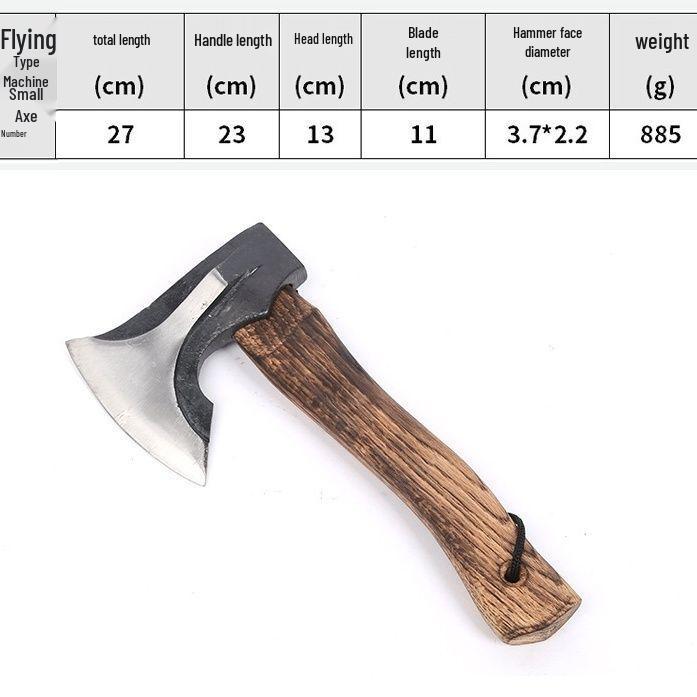 Long-Handled Outdoor Hatchet for Wood and Bone Chopping