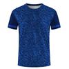 Colorful Geometric Splicing Pattern T Shirt For Men Sport 3D Printed Tees Casual Short Sleeve Round Neck