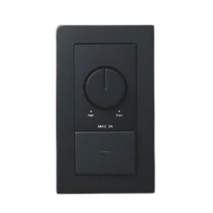 

Koizumi Lighting Light Controller, Reverse Phase Control, 3-Way Switch, Black, AE55449E