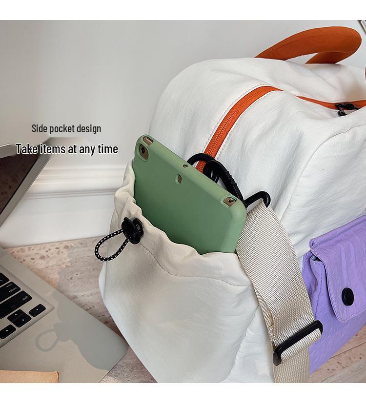 Korean Style Travel Bag - Large Capacity, Dry & Wet Separation, Ins Yoga & Swimming Storage for Short Trips