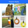 Car Mountaineering Buckle Strap Small Ear Convenient Button Design For Benz AMG W204 W205 W203 W211 W212 W213 W201 W210 stickers LL3