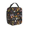 FNAF At Freddys Thermal Insulated Lunch Bags for Work Cartoon Reusable Food Bag Cooler Thermal Lunch Boxes