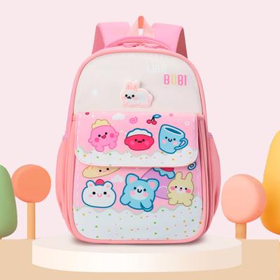 Schoolbag Kindergarten School Bag for Men and Women Middle and Large Classes Preschool Light and Cute Backpack To Reduce the Burden and Protect the 