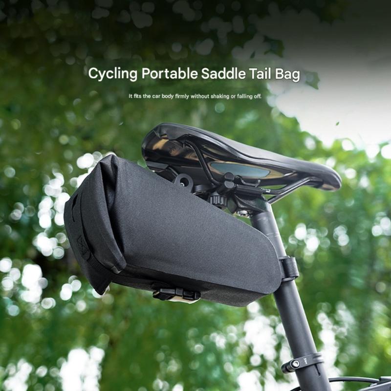 Durability Bicycles Seats Bag With Expandable 1.5L Storage And Quickly Release System For Long Distances Cycling