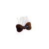 Acetate Bow Knot Hair Comb - Japanese Korean Style Hairpin & Side Accessory