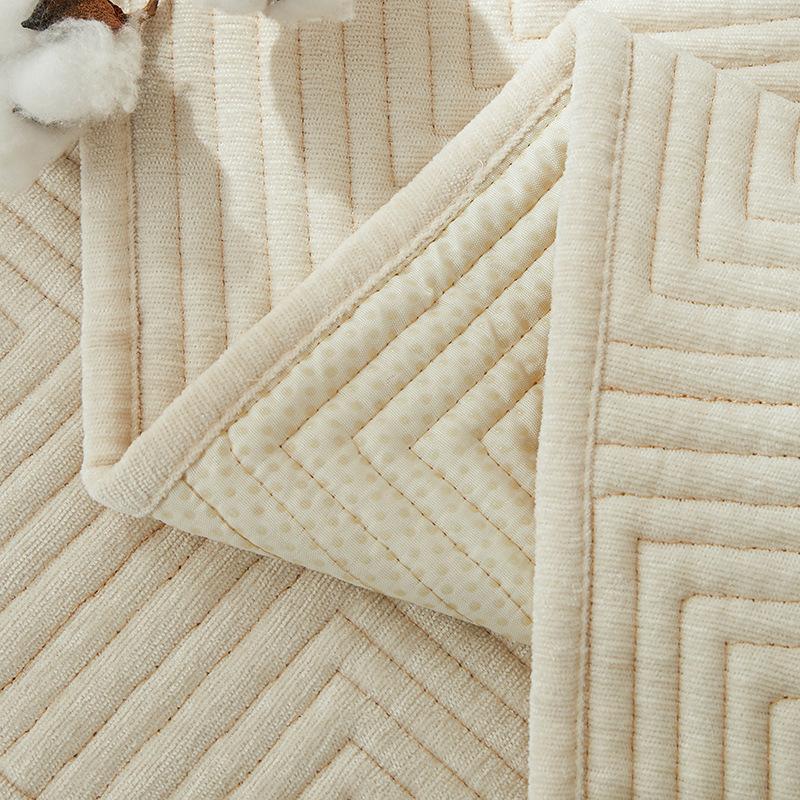 Sofa Cushion Universal In All Seasons, Nordic Simple Non-Slip Sofa Cover, Backrest Towel Cover, Chenille High-End Seat Cushion