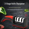 Yu Wei Kang 3-Stage Manual Kitchen Knife Sharpener