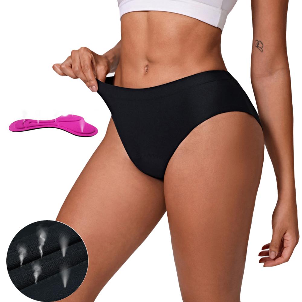 1PCS Women's 4D Padded Bike Underwear Cycling Bicycle Shorts Biking Riding Briefs Biker Cycle Undershorts for Women
