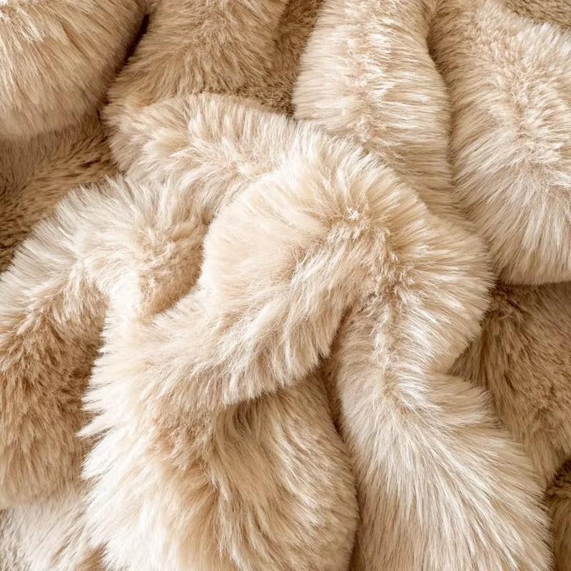 1pc Plaid Flannel Blanket Sheet Warm Soft Cozy Throw Blanket Sofa Bed Room Office Nap Blanket Autumn Winter Fluffy Bubble Fleece Blanket Sheet