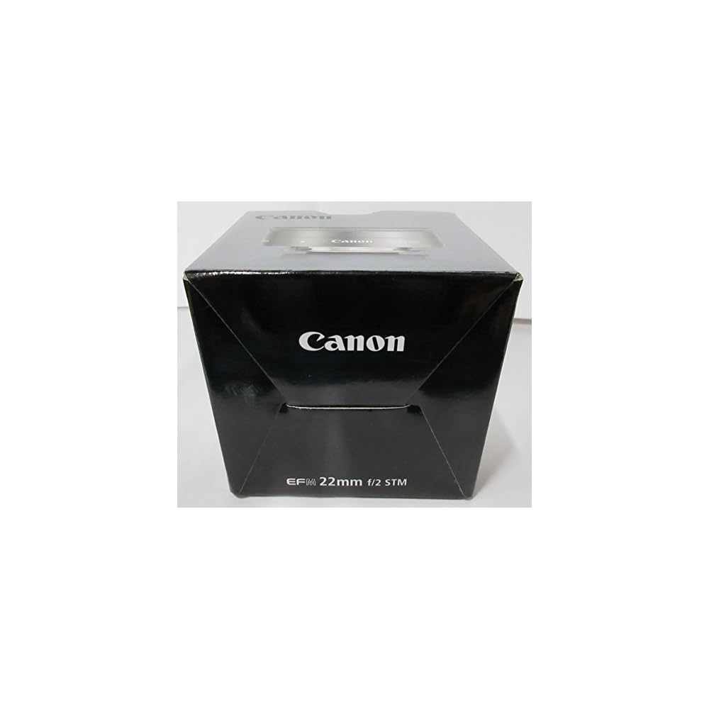 Canon EF-M22mm F2 STM Silver Wide-Angle Prime Lens (Compatible with Mirrorless Cameras) EF-M222STMSL