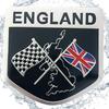 Union Jack Flag Emblem Sticker - UK Flag Emblem Decal Sticker, England UK Flag