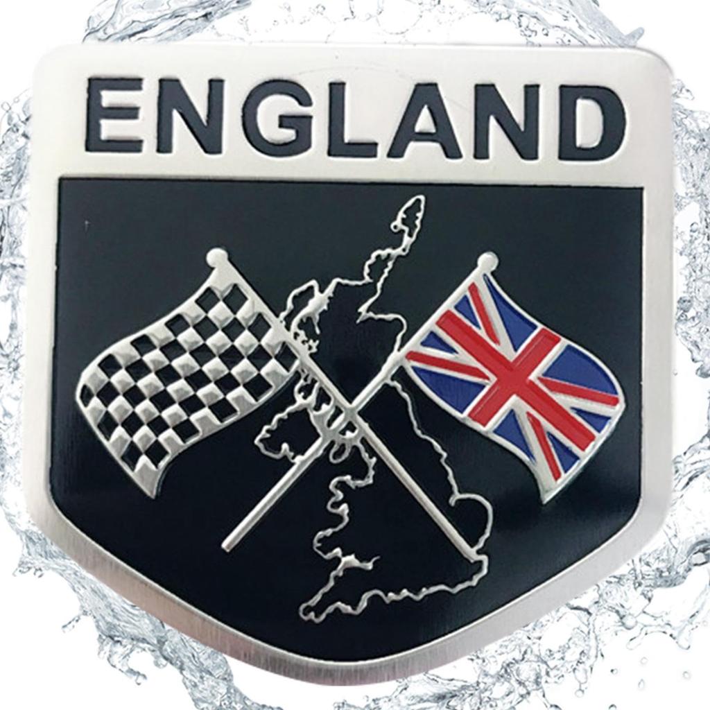 Union Jack Flag Emblem Sticker - UK Flag Emblem Decal Sticker, England UK Flag