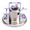 4pcs Flange Coupling Motor Guide Shaft Coupler Motor Connector Power Tools Accessories Plug 6mm 8mm With Screws Flange Coupling